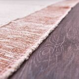 Terracotta wool rugs , 210x130cm small shaggy wool rugs