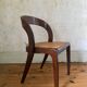 Chaises Gondoles assise cannage par Baumann 1970