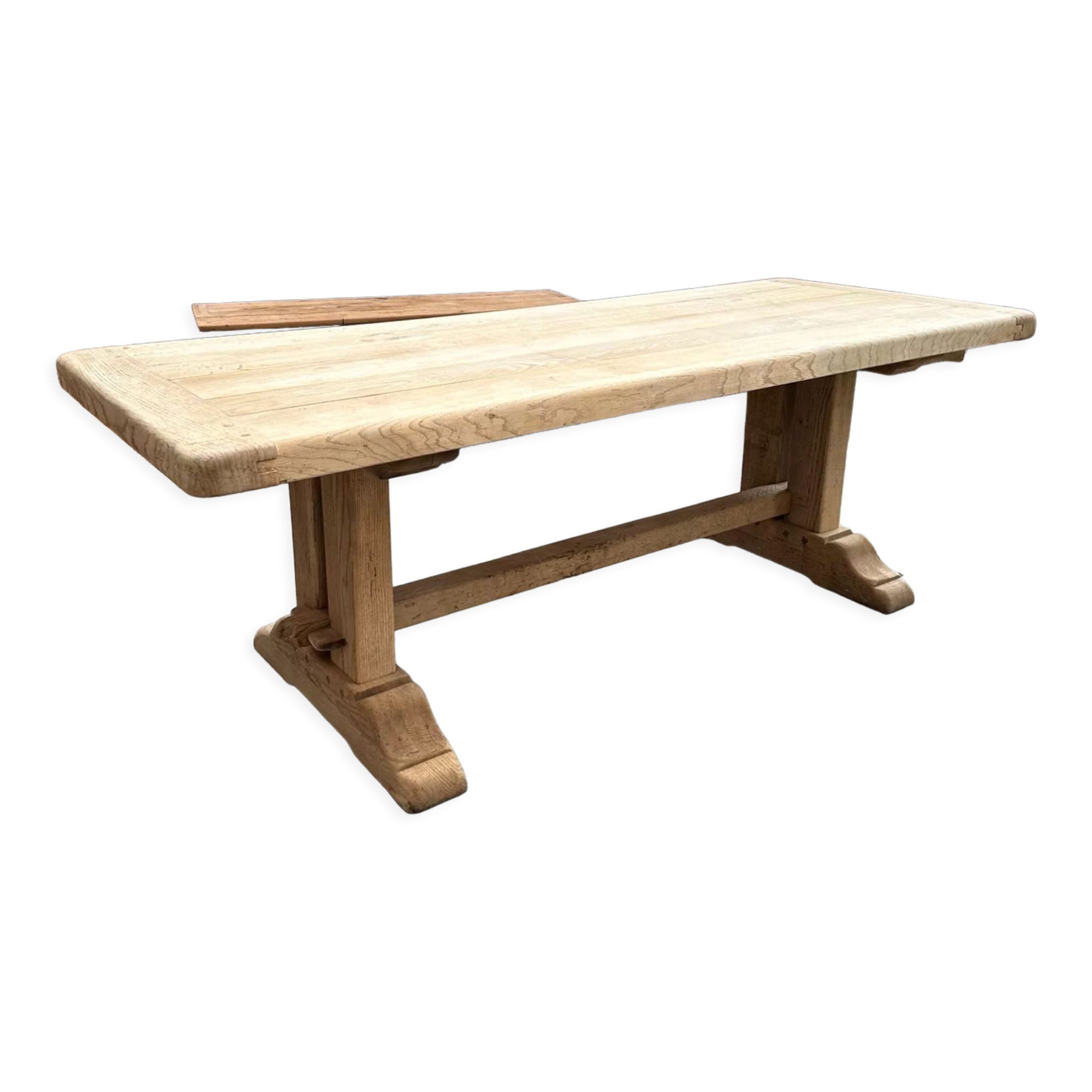 Solid oak farmhouse table