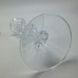Pair of candlesticks in d'Arques crystal