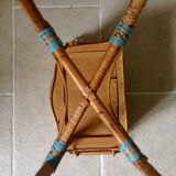 Sewing wicker basket