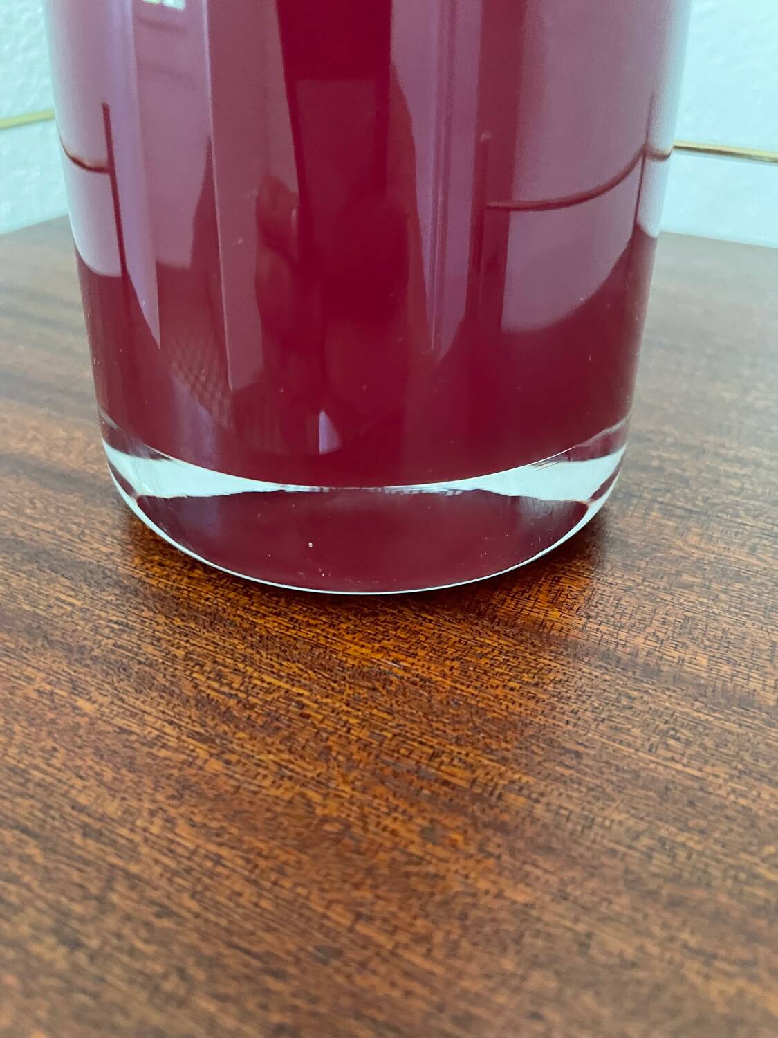 Vase verre mauve Villeroy & Boch