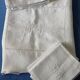 Nappe ancienne brodée et 12 serviettes