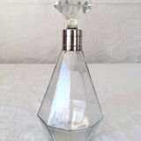 Small carafe in Glass and MASSIF ARGENT - MINERVE