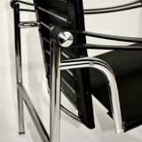 Pair of LC1 armchairs, LeCorbusier, Perriand, Jeanneret, ed.Cassina