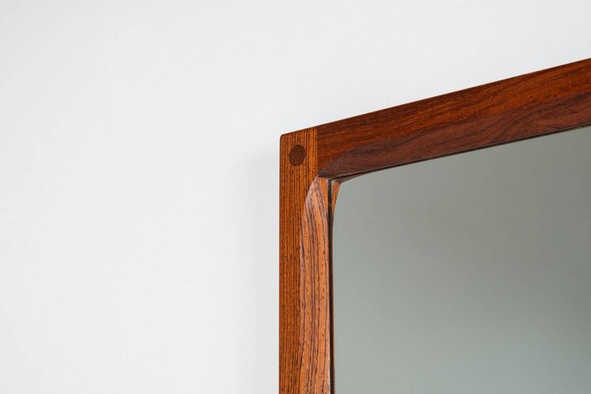 Kai Kristiansen bench and mirror rosewood Aksel Kjersgaard Denmark 1960