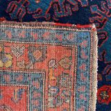 Tapis ancien persan Malayer couloir 109x525 cm