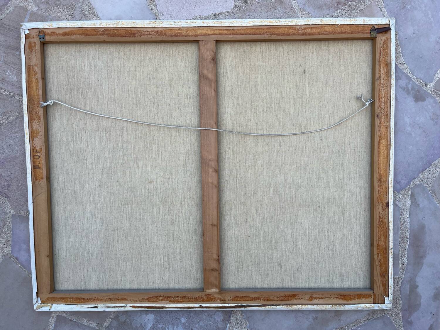 Tableau: Oil on canvas: reproduction of the cabaret le lapin agile.