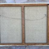 Tableau: Oil on canvas: reproduction of the cabaret le lapin agile.