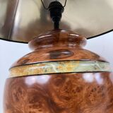 Pair of chic table lamps, 1980s
