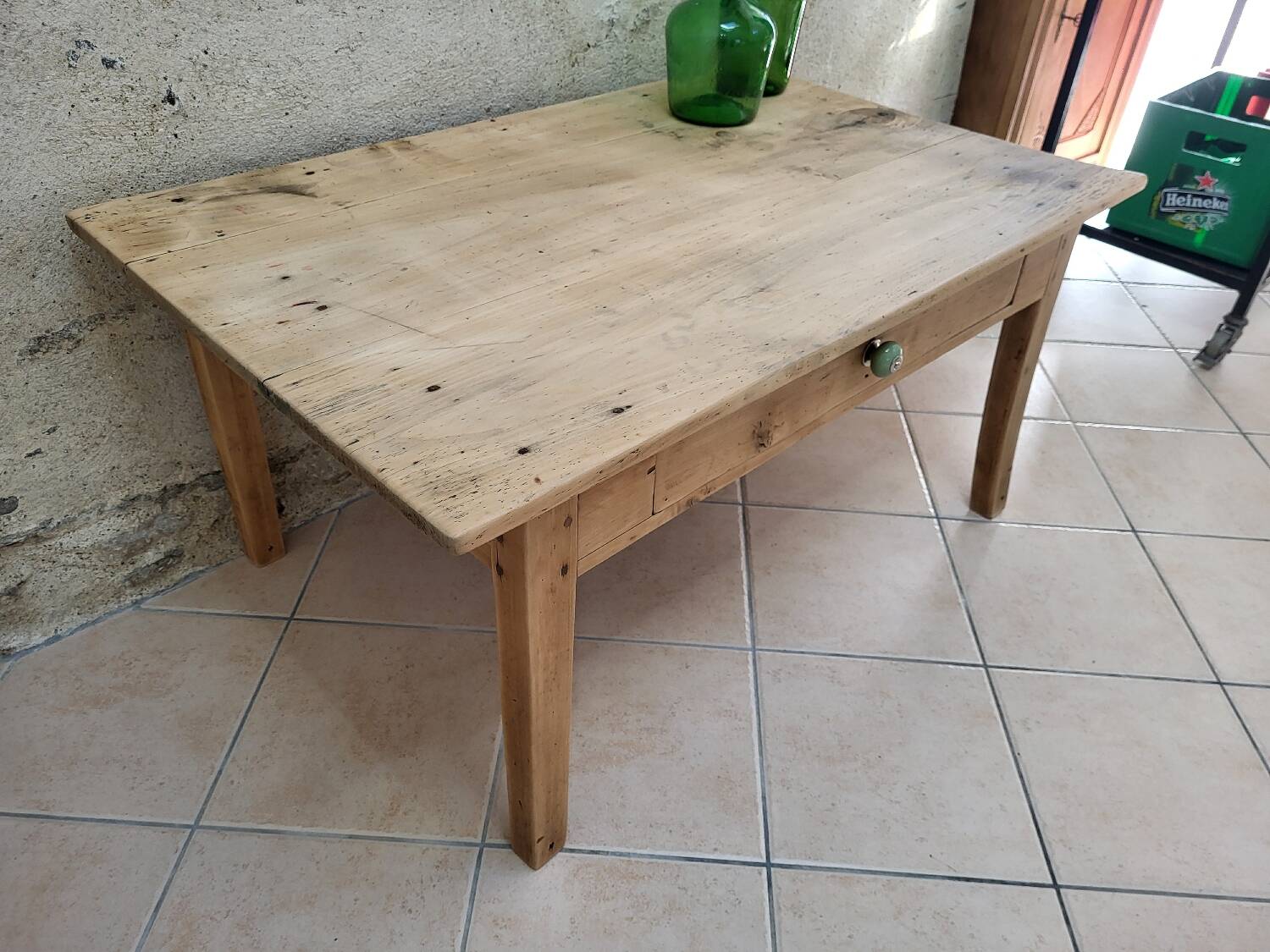 Farmhouse style coffee table