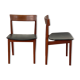 Paire de chaises scandinave en teck Sorensen
