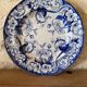 Plate Creil and Montereau in ironstone, Flora model.