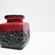 Suite de quatre vases céramique modernistes. Allemagne, années 60 et 70.