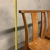 Banc STELLA trois chaises Vintage en Bois Rétro