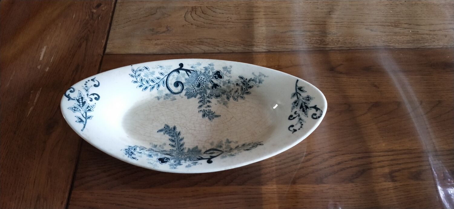 Ravier terre de fer Hb & cie Sévigné Faience Choisy-le-Roi