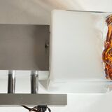 Space age style mazzega wall light