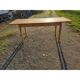 Table de ferme campagnarde en pin