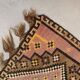 Tapis kilim turc vintage 377x152 cm en laine, grand.