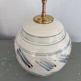 Ceramic lamp base, new fabric cable 200 cm