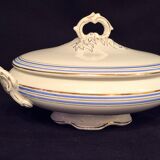 Vegetable dish or soup tureen in Onnaing earthenware A524