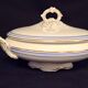 Vegetable dish or soup tureen in Onnaing earthenware A524
