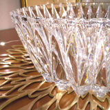 Saladier en verre ciselé