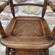 Chaise haute enfant en bois pliante
