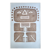 Original Pre-Columbian print, 1960s