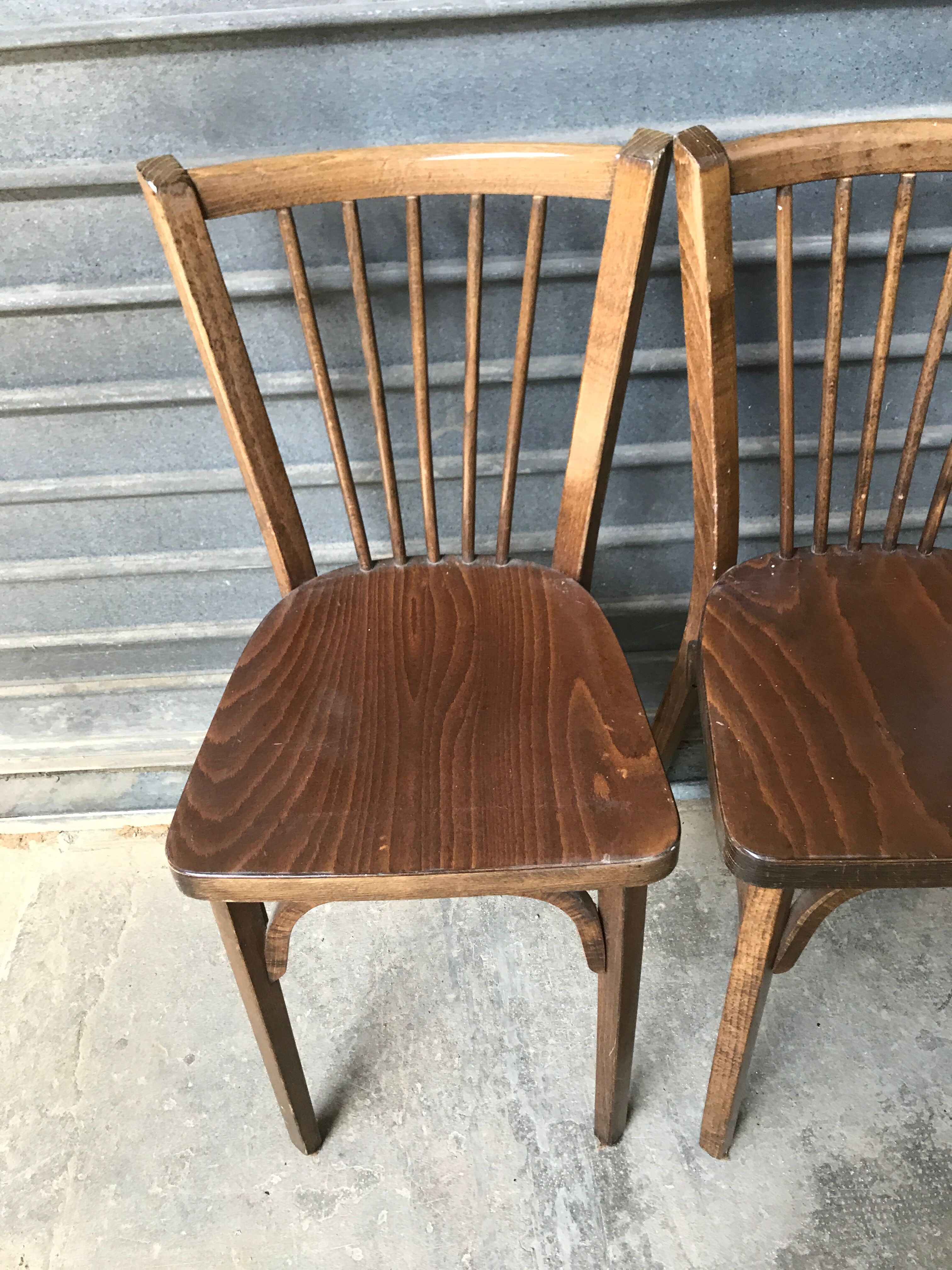 2 chairs baumann