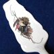 Earthenware pie shovel Obernai décor signed Henri Loux