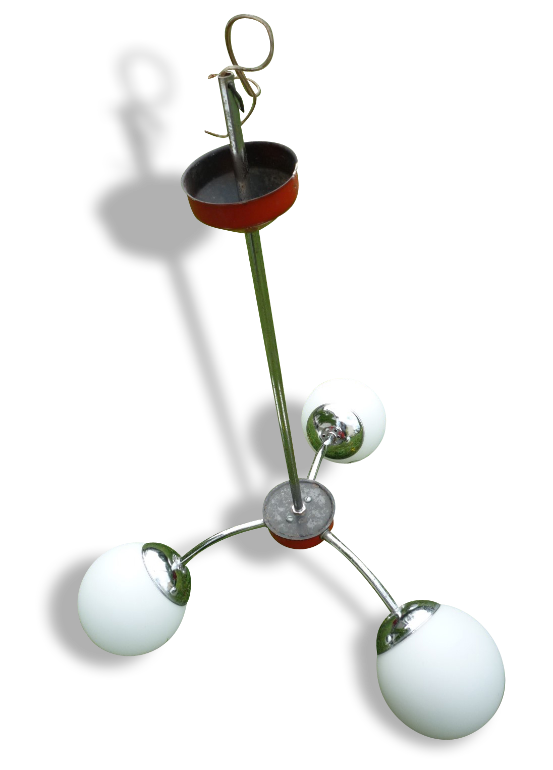 Suspension 3 lights, vintage 60's