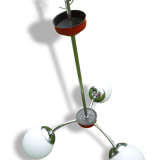 Suspension 3 lights, vintage 60's