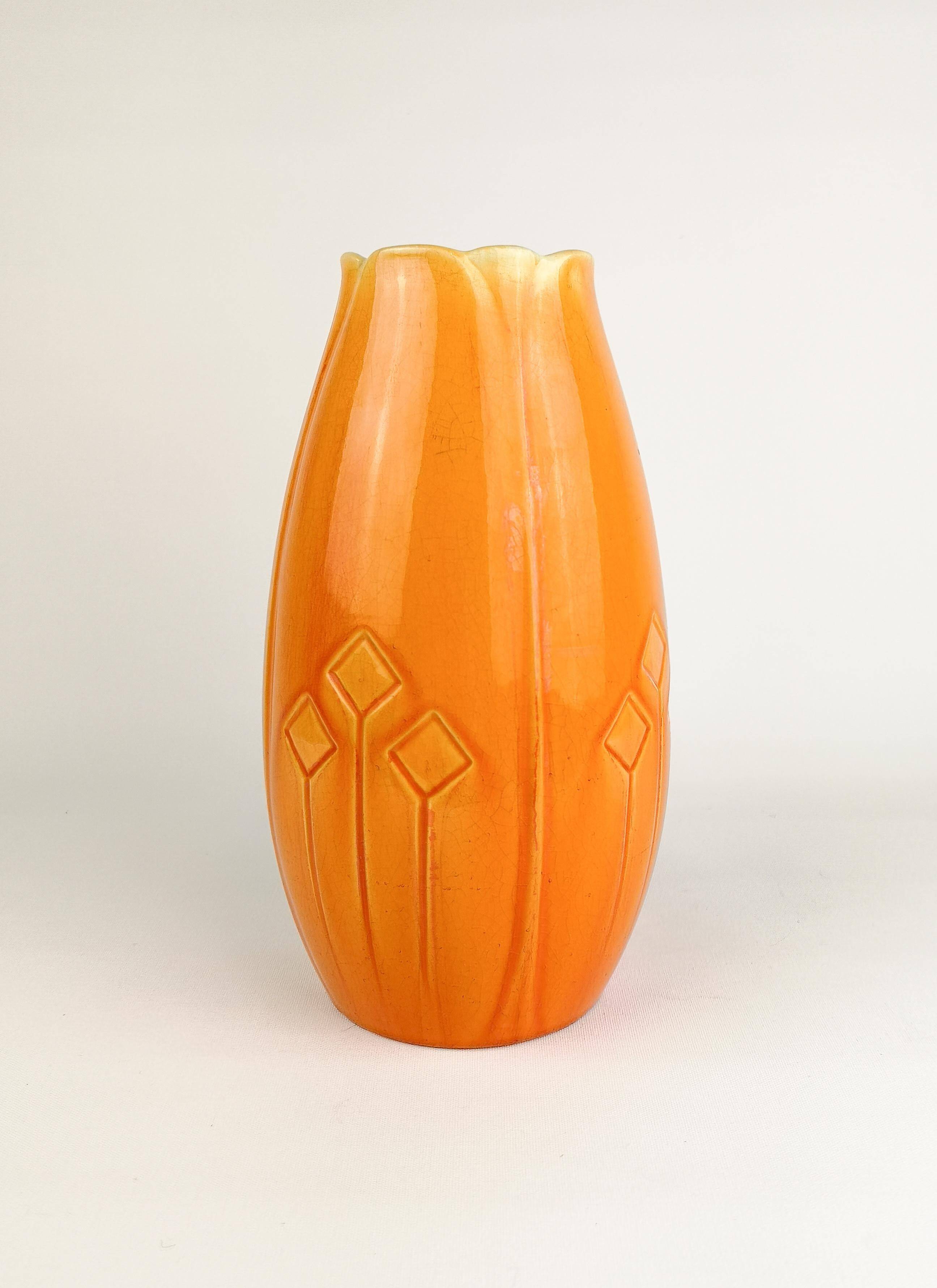 Art Nouveau vase Rörstrand Alf Wallander