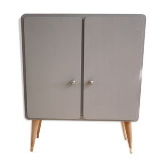 Placard d'appoint vintage sur pieds compas