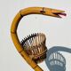 Bamboo snake plant holder. Vintage 50s.