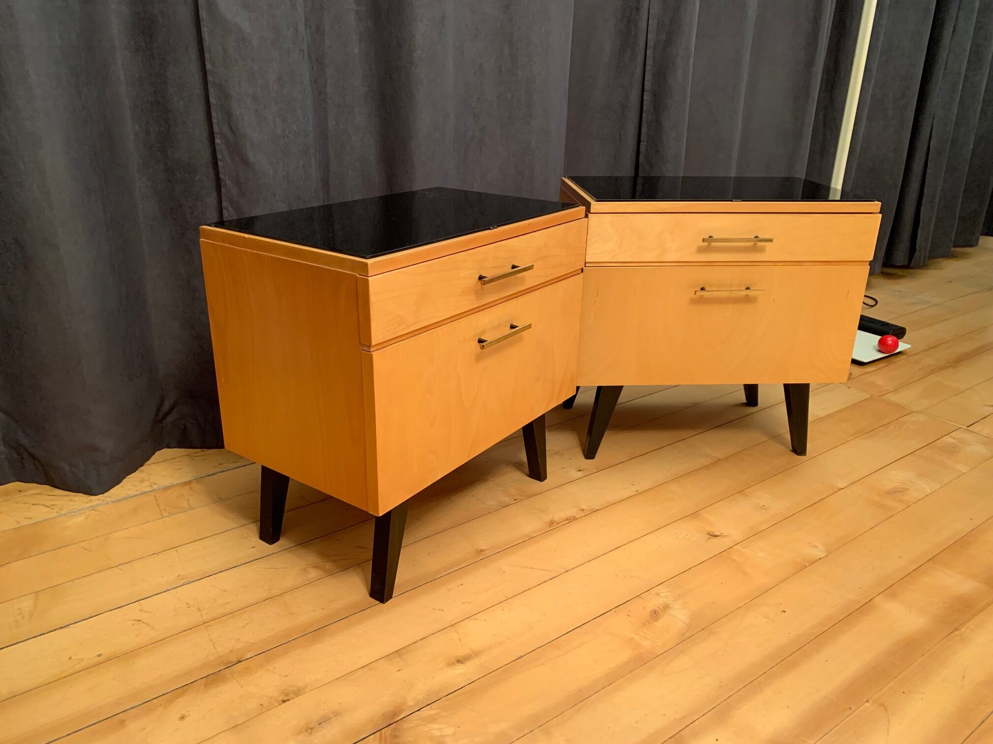 Pair of 1960s bedside tables