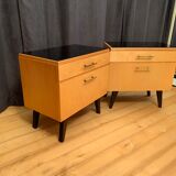 Pair of 1960s bedside tables