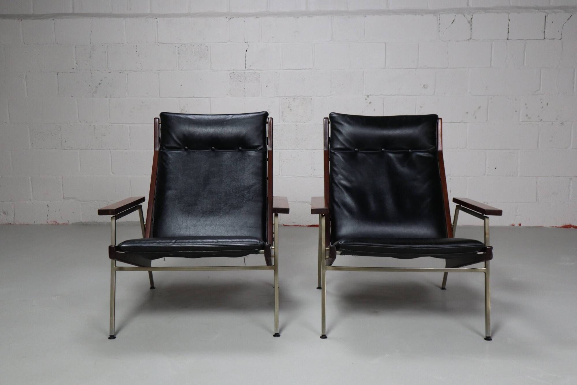 Pair of lounge chairs model 1611 by Rob Parry for De Ster Gelderland, 1952