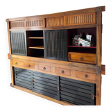 Roche Bobois vintage furniture - Mizuya Set - Walnut Cherry