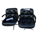 Pair of armchairs Pollock - edition knoll