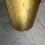 Brass tube pendant lamp in mid-century style, 1960s.