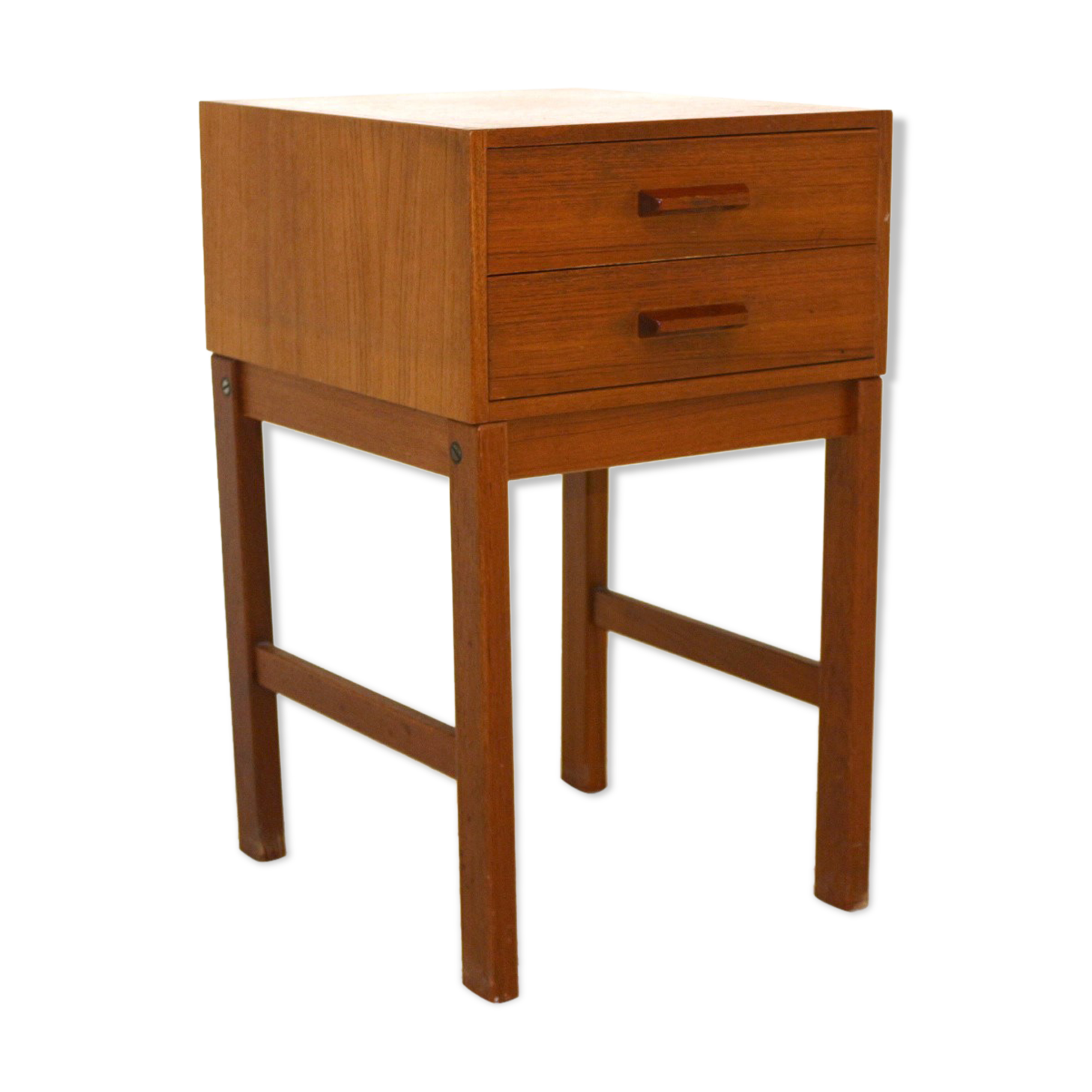 Teak bedside table Sweden 1960