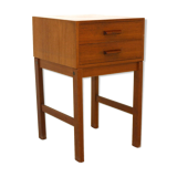 Teak bedside table Sweden 1960
