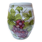 Vintage pot in the shape of a barrel "au buron"