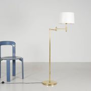 Brass reading lamp circa 1980