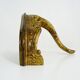 Vintage Florentine console in hand-painted and gilded wood. Year 50