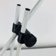 Veneta Lumi articulated desk lamp, white metal, 1980s