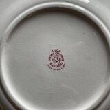 Set of 4 Maastricht earthenware dinner plates