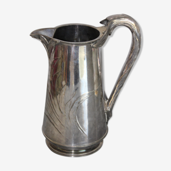 Silver pitcher